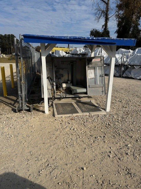 Picture of the Propane Fill Area