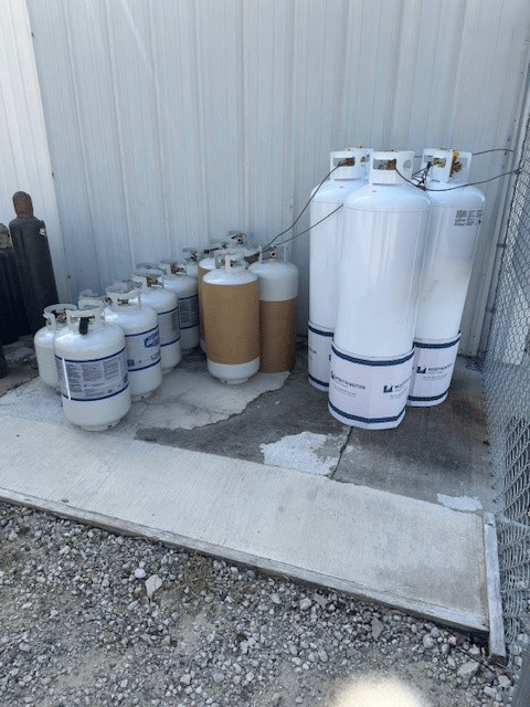 Propane tanks